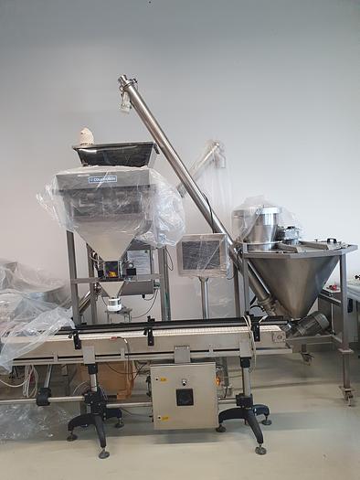 Used 2016 Collischan S715-2 + 2018 Astro Screw conveyor VD5