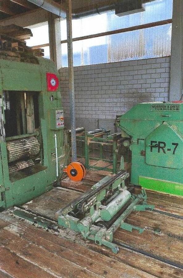 Used 1970 Wurster and Dietz OPTIMAT Complete Sawmill