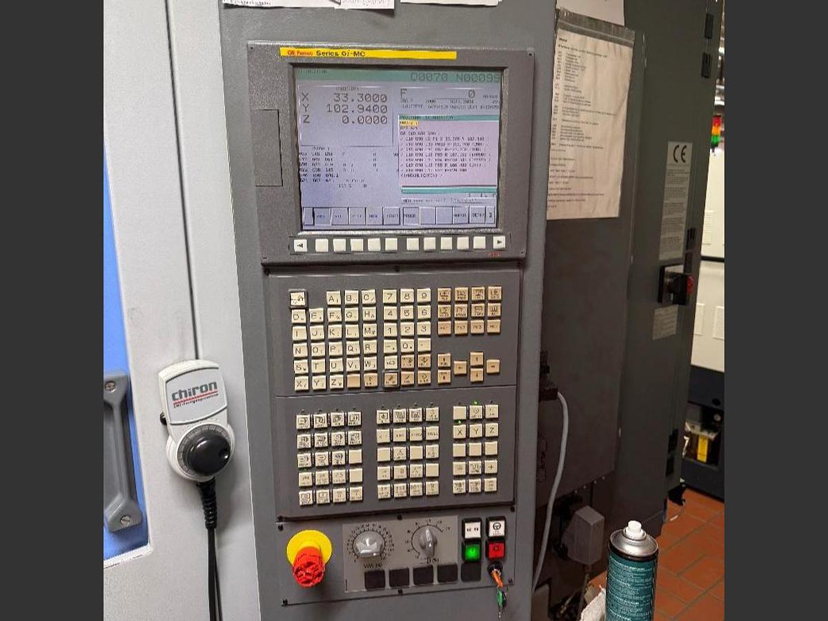 Used 2010 Chiron FZ-08W CNC Universal Milling Machine 
