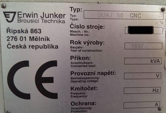 Used 1997 Erwin Junker BUAJ 50 CNC