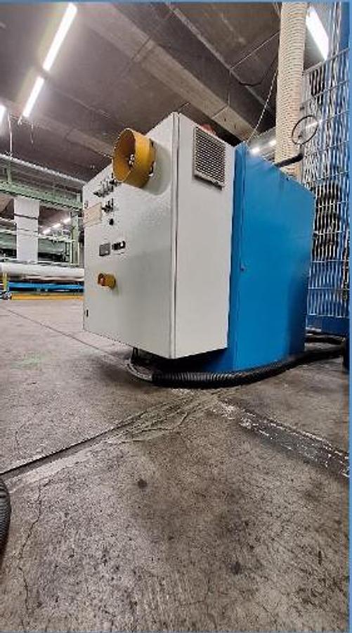 Used - Complete Used Nonwoven Production Plant for Sale - Needlepunch Line with Fiber Opening, Carding, Lapping, Needling and Winding