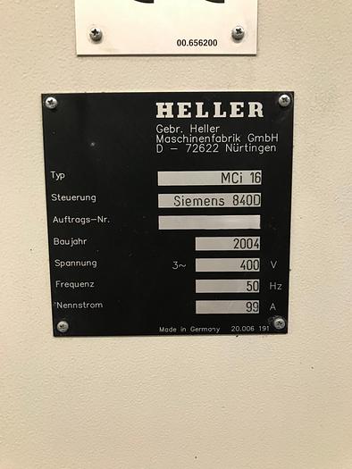 Used 2004 Heller MCi 16