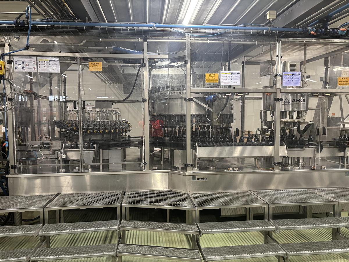 Used 2007 Used Mapco Rinser-Filler-Capper Monoblock – 12,000 Bottles per Hour
