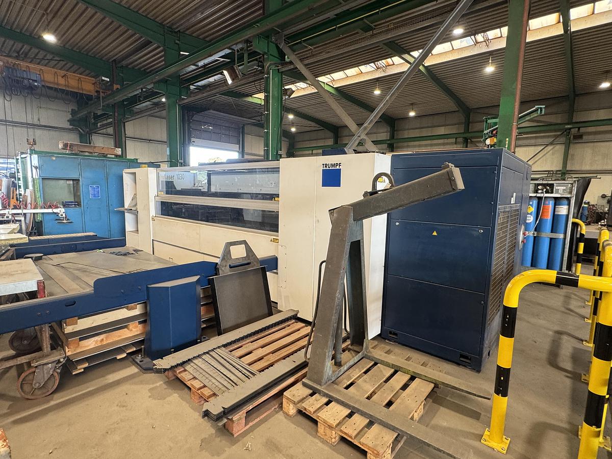 Used 2014 TRUMPF TruLaser 1030 Laser Cutting Machine