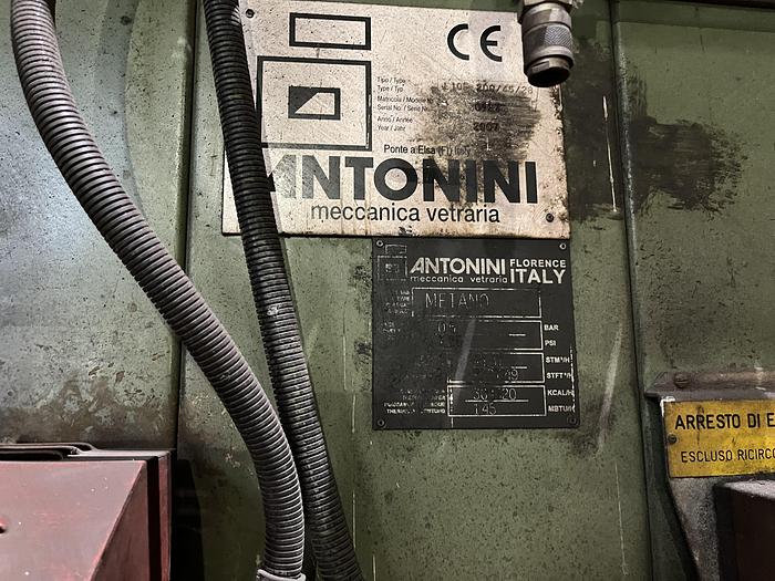 Used EMHART IS8 - EF 4 1/4 '' SG/(DG) RH Hotend glass production line