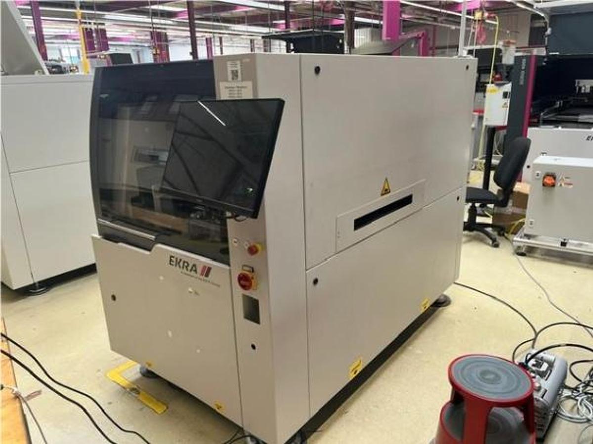 Used 2012 EKRA X5 Professional SMT stencil printer