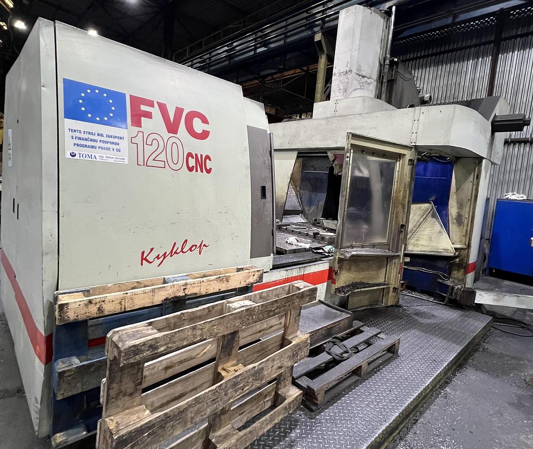 Used TYC FVC 120 CNC