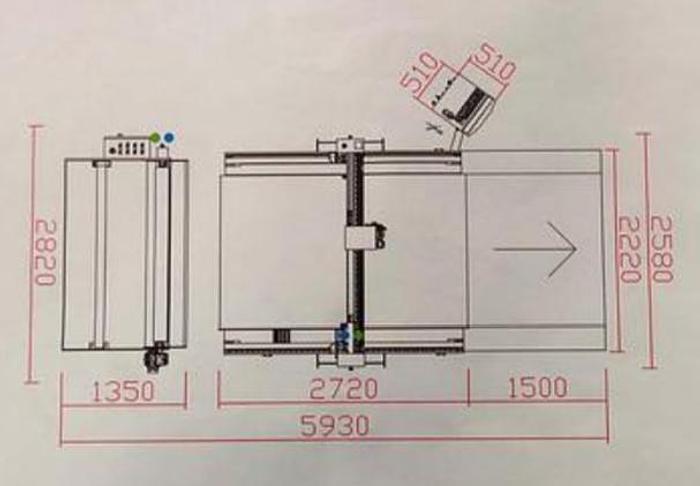 Used Cutting Trading International HI-Raptor 2.5