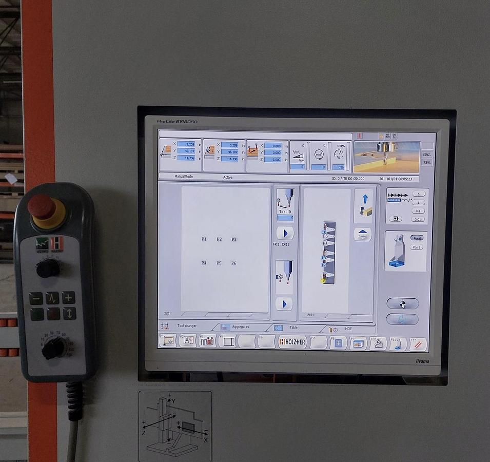 Used 2014 HOLZ-HER Evolution 7405