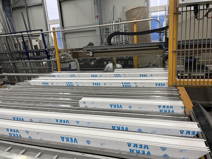 Used 1997 Federhenn Machining center for plastic window profiles