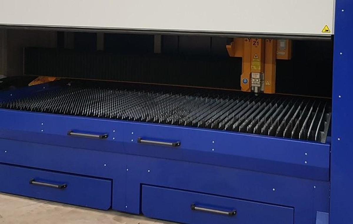 Used  2020 MicroStep  MSF Compact 1501.30L CNC Laser Cutting Machine 