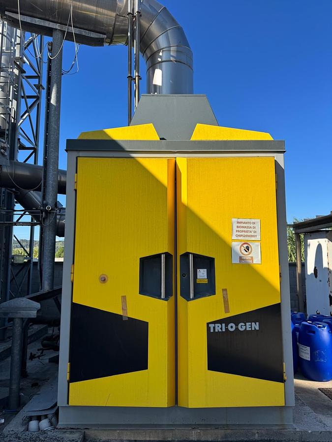 Used Triogen ORC turbine of 160 kW electrical and about 700 kW thermal