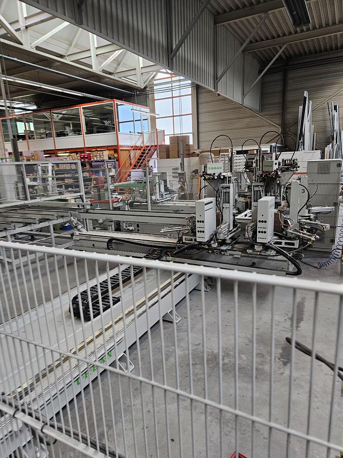 Used Urban Production line for PVC/plastic windows