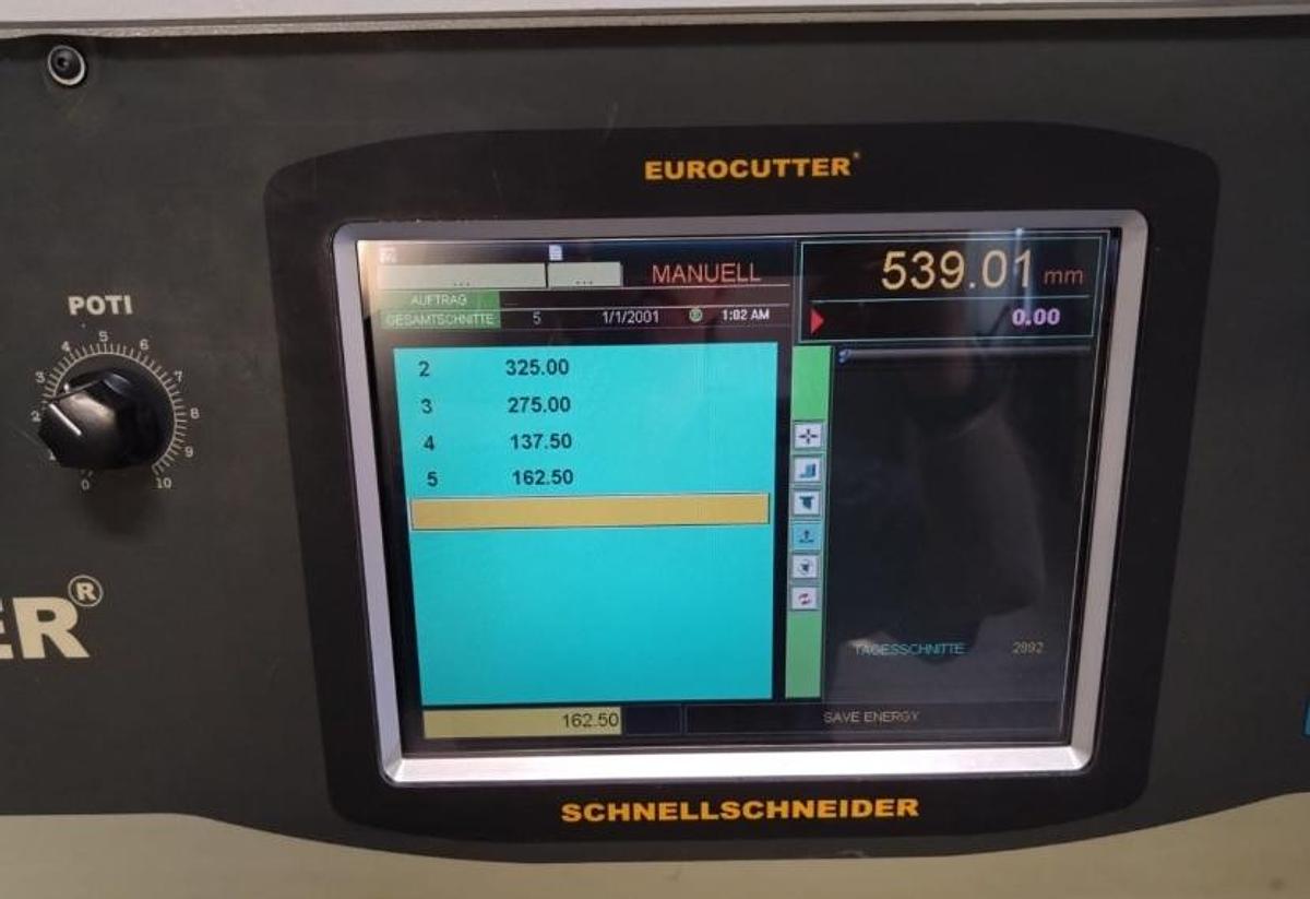 Used 2004 Eurocutter 2600 Postpress Machine
