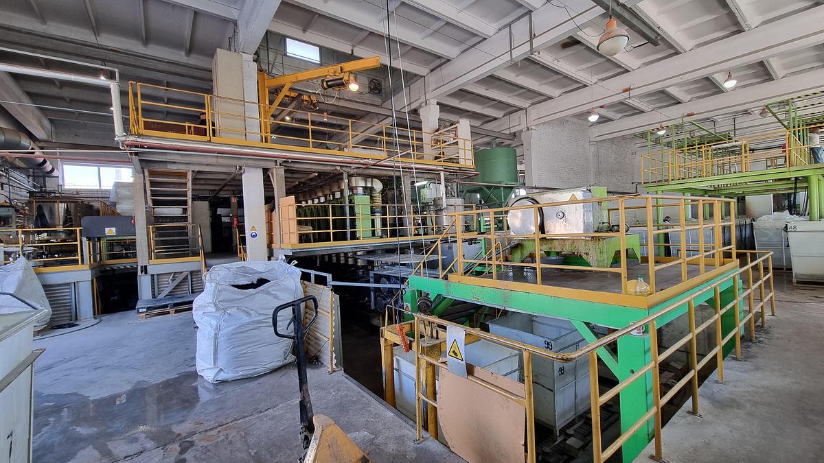 Used 2008 Polyester fiber production line