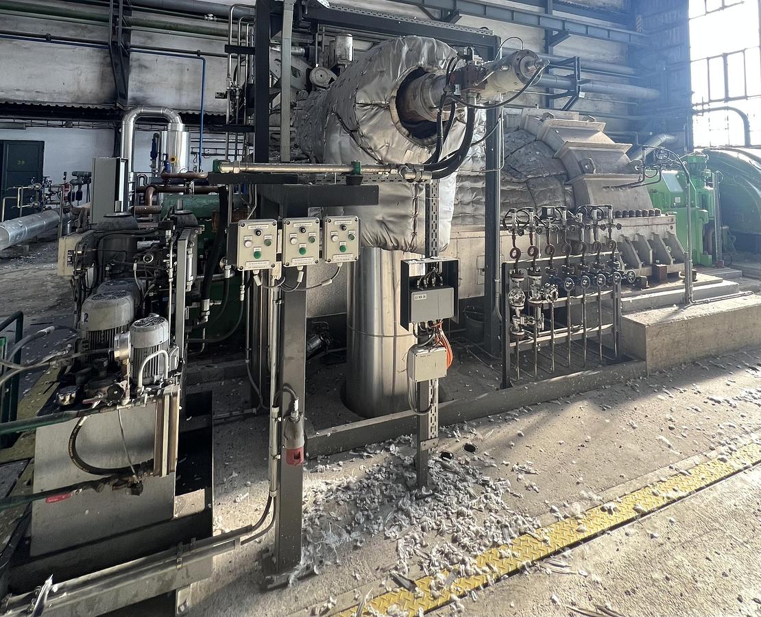 Used Škoda Steam Turbine