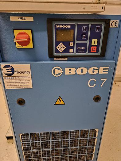 Used 2015 BOGE C7 - 2x units Cooling Compressor Systems