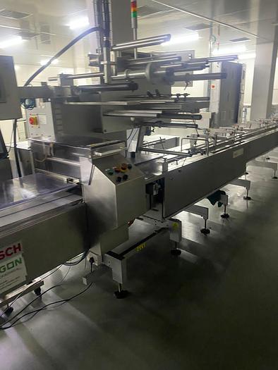 Used Sollich automatic line for granola bars
