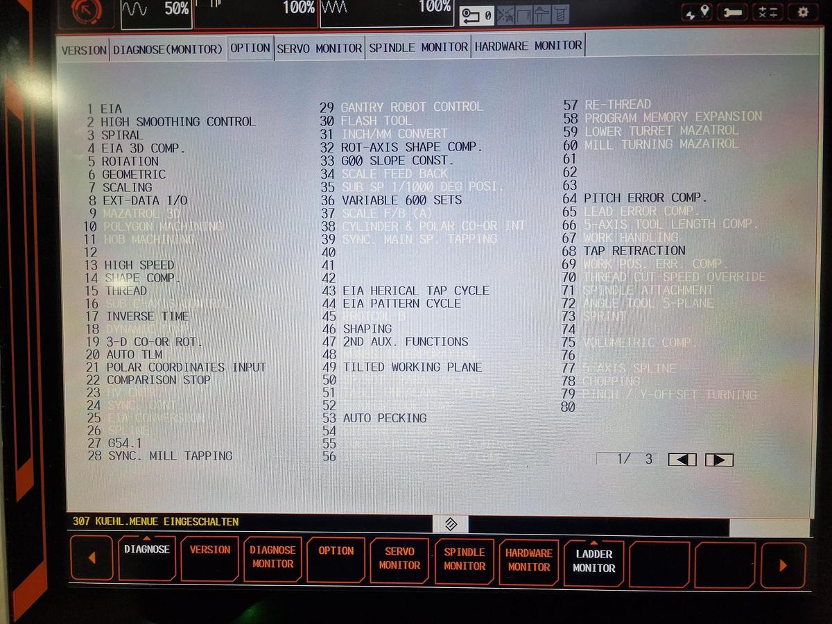 Used 2022 Mazak HCN 4000