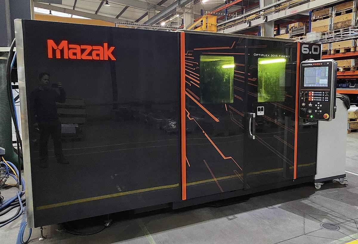 Used 2016 Mazak Optiplex 3015 Fiber 2