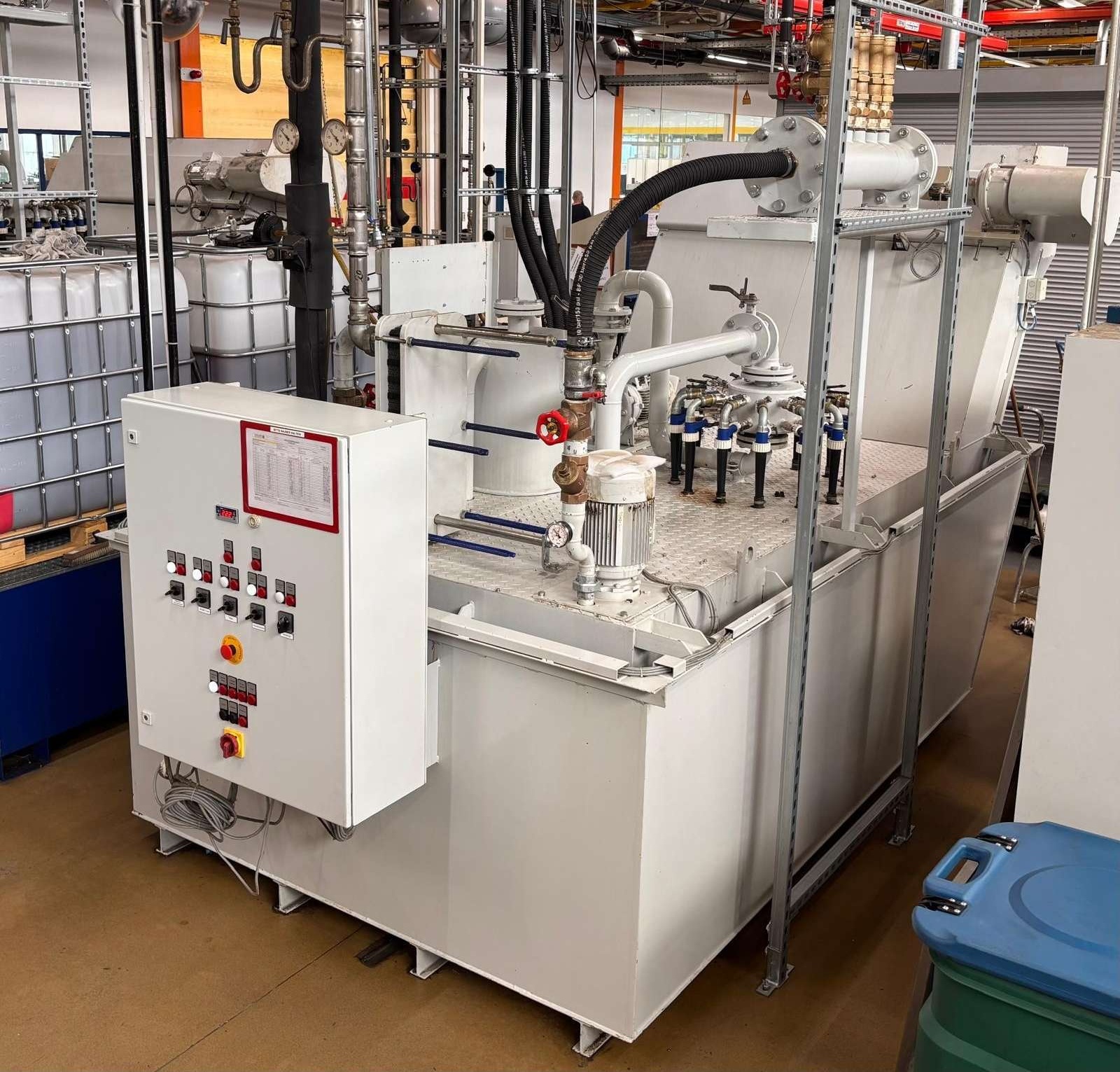 Used 2016 Zyklomat ZKR 14-350 Coolant Filtration System with Hydrocyclones
