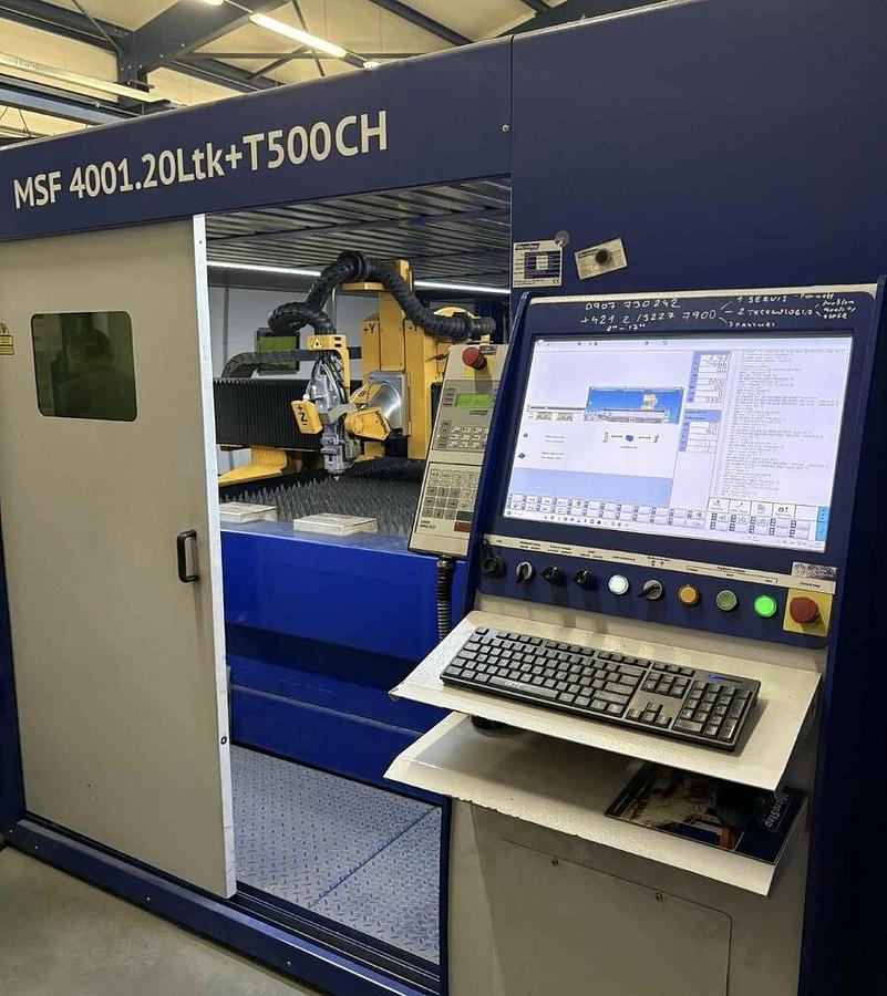 Used 2016 MicroStep MSF 4001.20Ltk+T500 4kW IPG