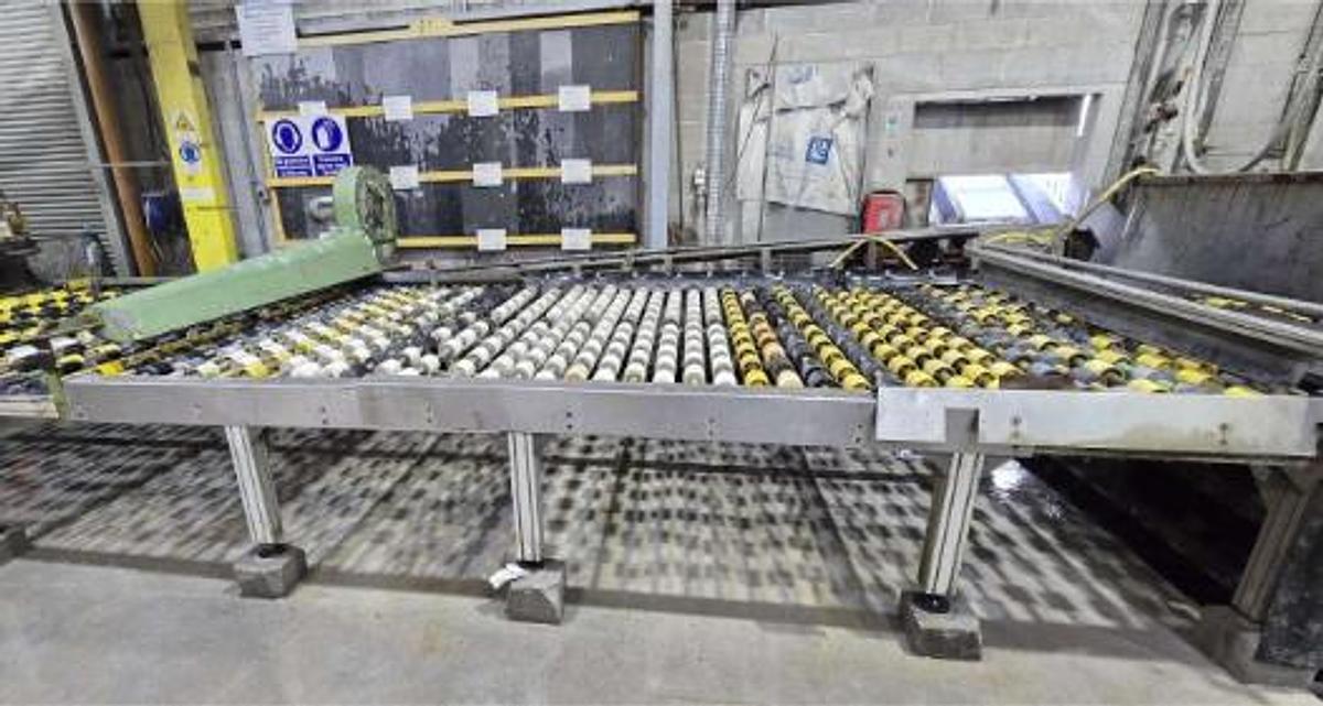 Used Barsanti Tile Cutting LIne