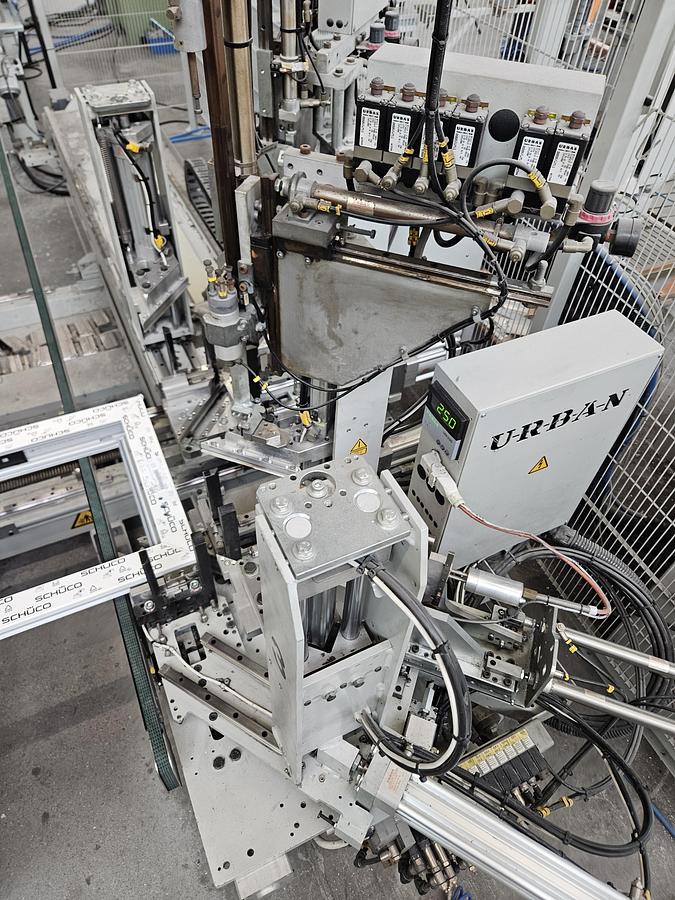 Used Urban Production line for PVC/plastic windows