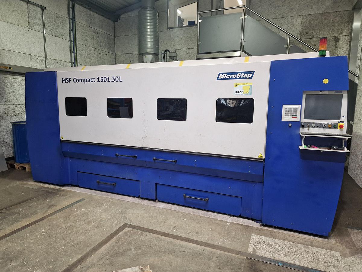 Used  2020 MicroStep  MSF Compact 1501.30L CNC Laser Cutting Machine 