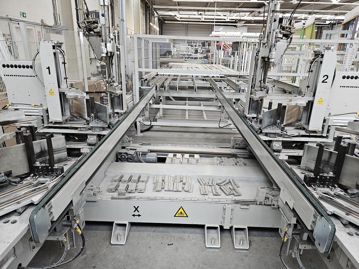 Used Schüco Production line for PVC/plastic windows
