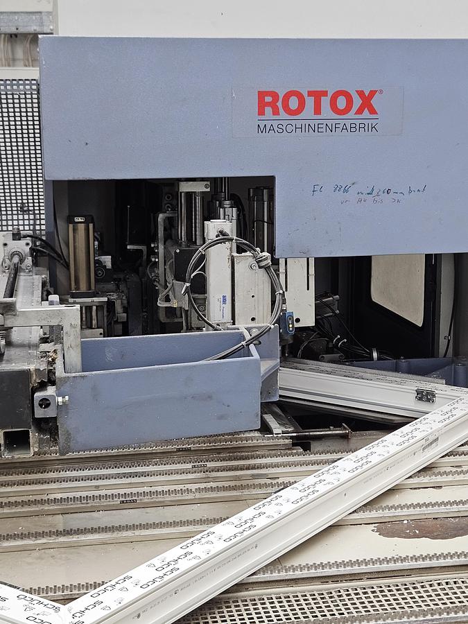 Used Schüco Production line for PVC/plastic windows