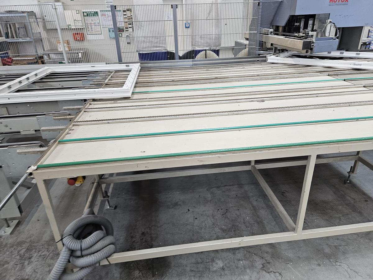 Used Schüco Production line for PVC/plastic windows