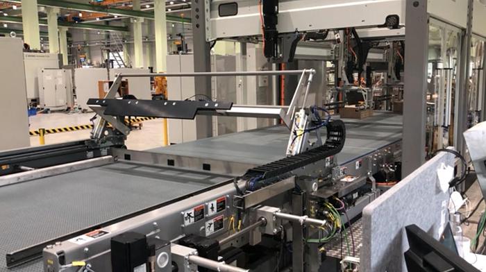 Used Krones Palletizer Clipper Line