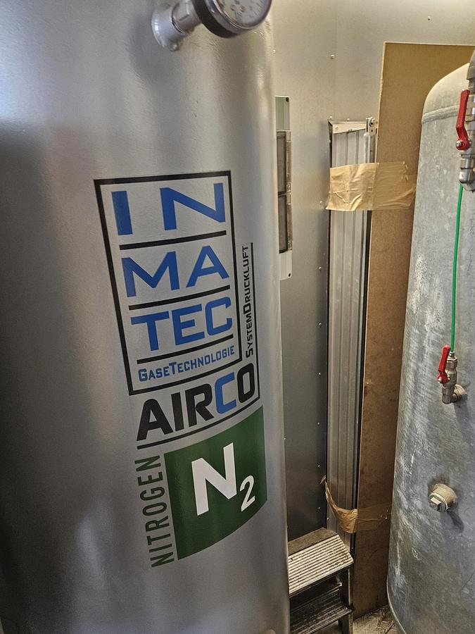 Used Airco Nitrogen container