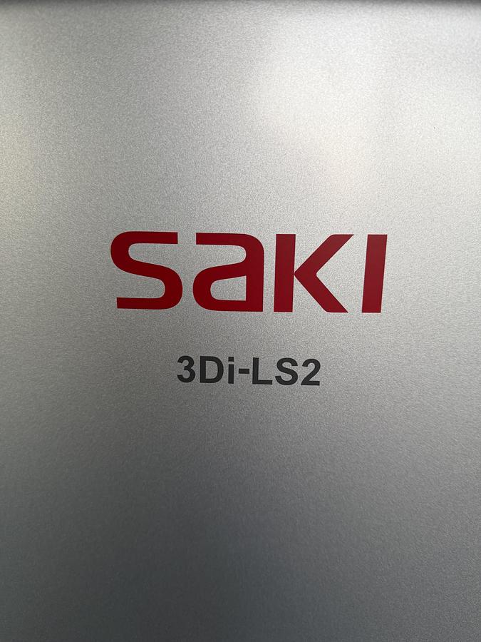 Used 2023 SAKI 3Di-LS2 18um 3D-AOI system