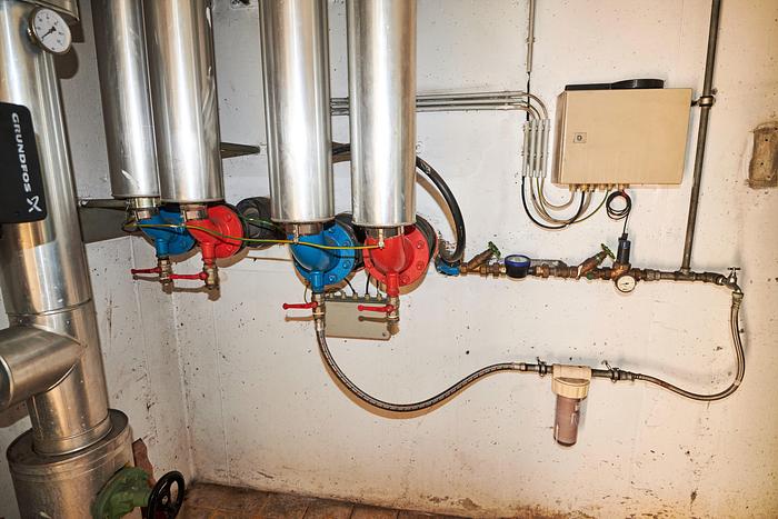 Used 1999 Max Weishaupt Industrial heating plant