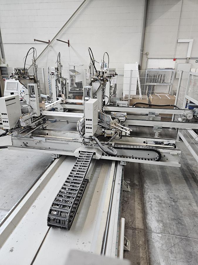 Used Schüco Production line for PVC/plastic windows