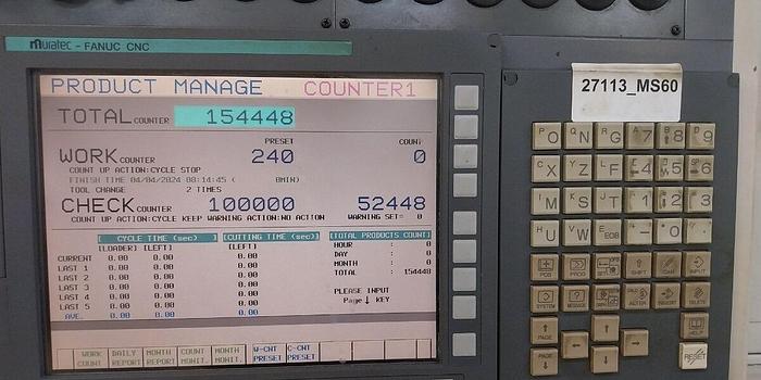 Used 2007 Muratec MD 120