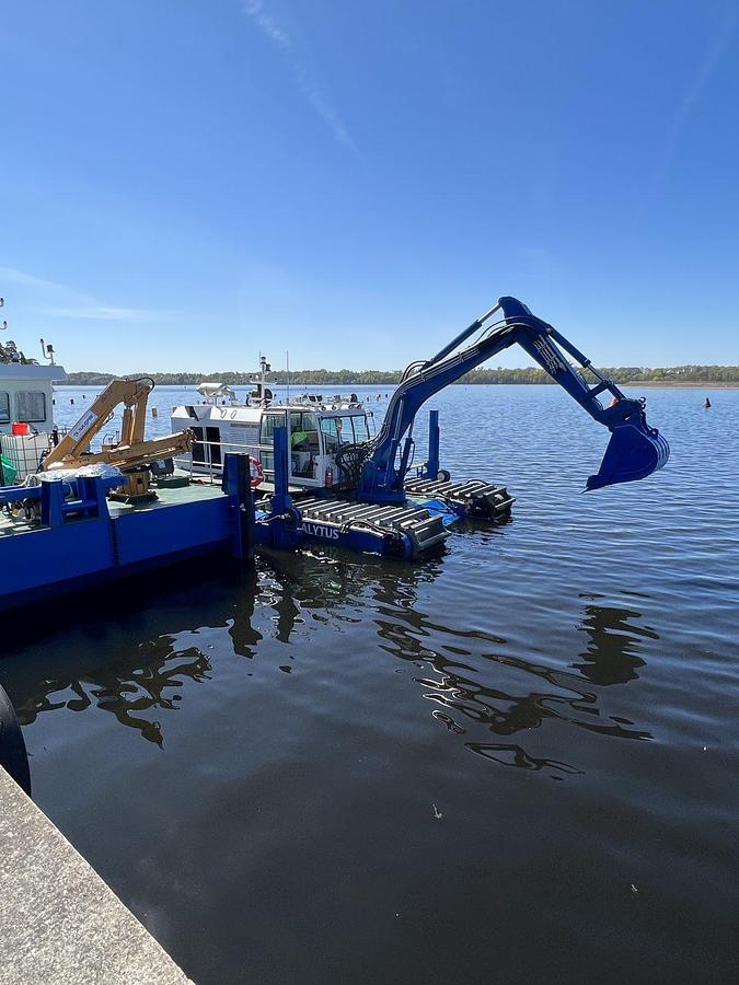 Multifunctional Amphibious Dredger PRIENAI