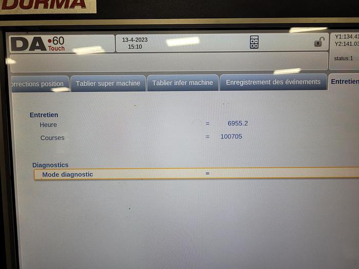 Used 2020 Durma AD Servo 60320