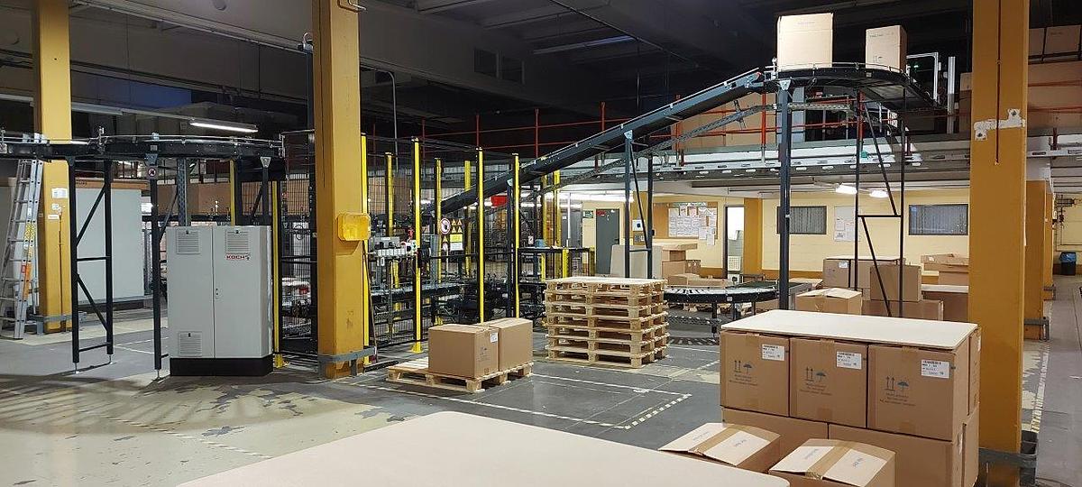 Used Lachenmeier HF042T 31KR50 Carton Palletizing Line