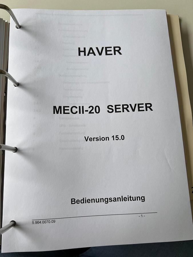 Used HAVER & BOECKER  6 Nozzle Bagging plant