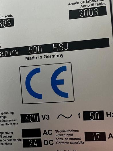 Used 2003 Ingersoll Gantry 500