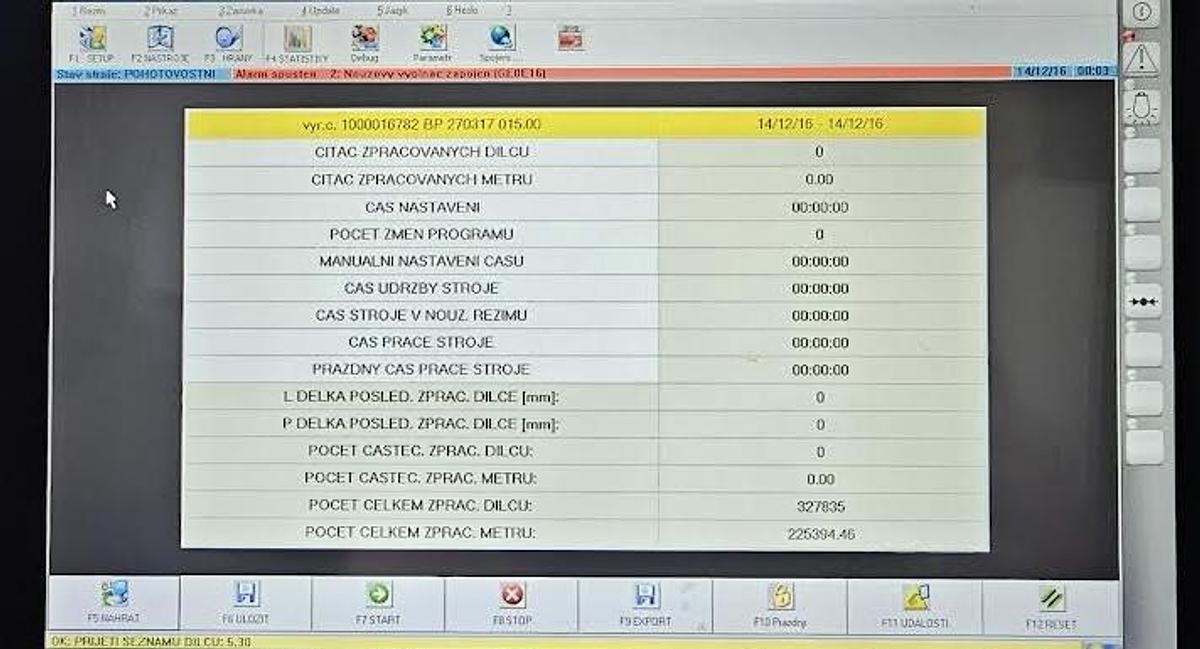 Used 2017 Biesse Akron 1330 A