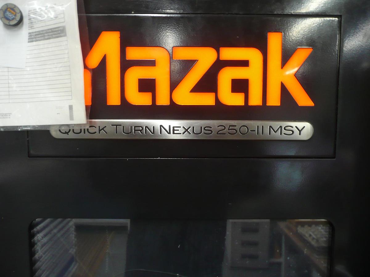 Used 2011 Mazak QTN 250II MSY  CNC Lathe