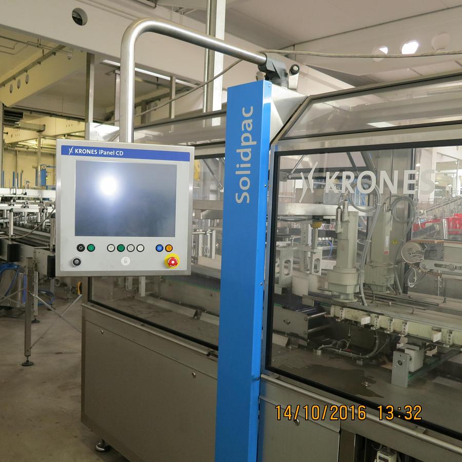 Used 2006 Krones Solidpac Packaging Machine