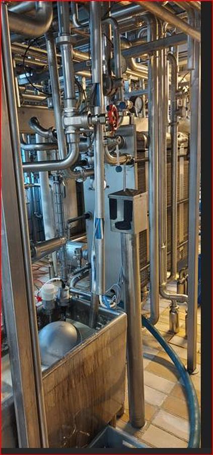 Used Milk heater line