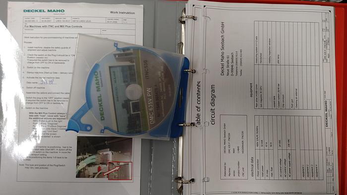 Used 2013 DECKEL MAHO DMC 635V