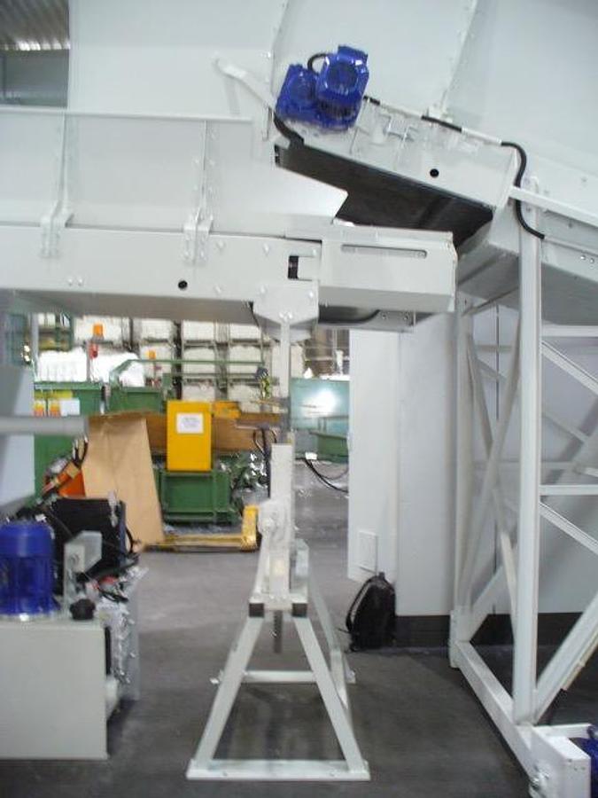Used - Two-Stage Plastic Shredding and Granulation System