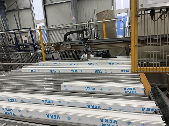 Used 1997 Federhenn Machining center for plastic window profiles